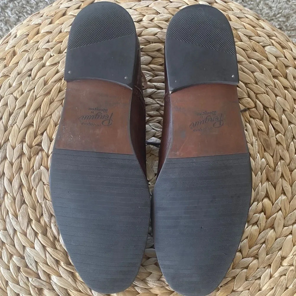 Original Penguin Premium Brown Leather Oxfords - Picture 5 of 8
